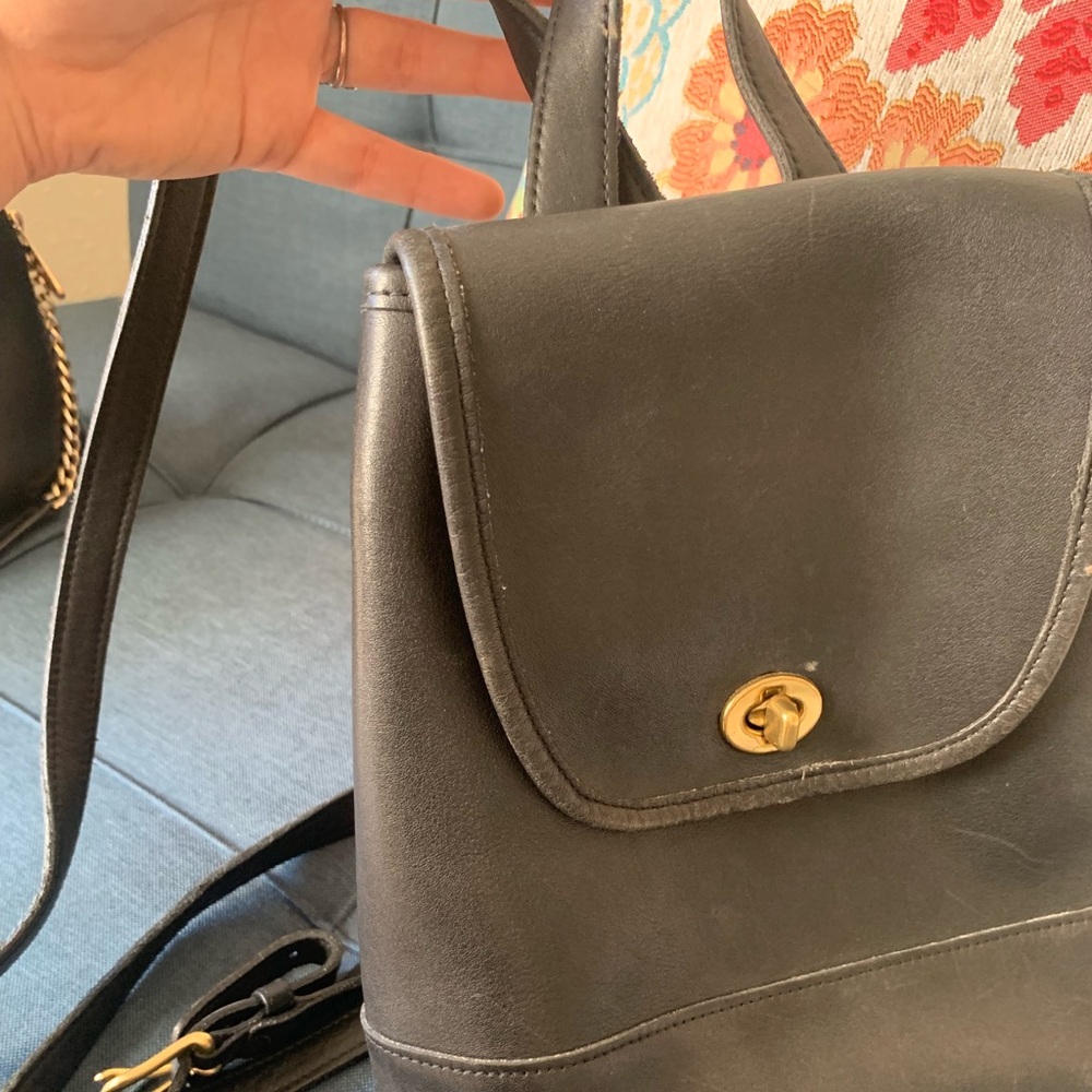 Vintage coach backpack